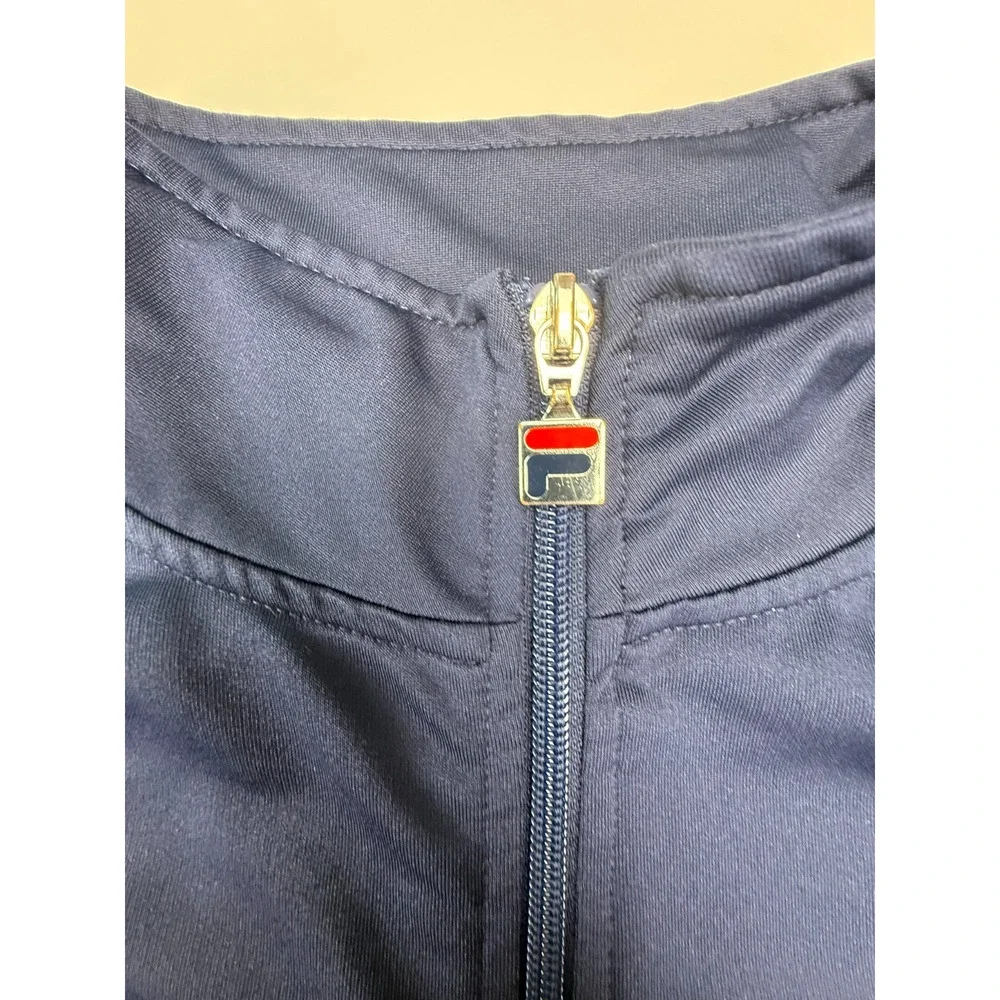 FILA Cincinnati Western & Southern Open Tennis Track Jacket Navy Blue Men's XL